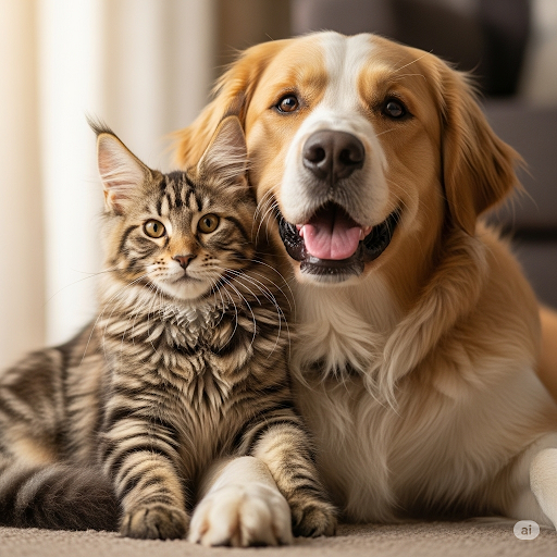 L'amitié entre chats et chiens existe, la preuve en images !